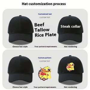 Gorra de Béisbol de Malla de 6 Paneles Personalizable para Adultos, con Visera de Algodón Casual, Patrón de Letras, Logotipo Personalizado Impreso y Hebilla Metálica - Product Image 3