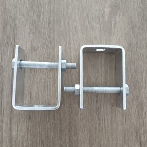 Soporte <span class=keywords><strong>de</strong></span> Sujeción en Forma <span class=keywords><strong>de</strong></span> D Galvanizado en Caliente, Accesorios en Forma <span class=keywords><strong>de</strong></span> D, Soporte Tipo D <span class=keywords><strong>para</strong></span> Línea <span class=keywords><strong>de</strong></span> Transmisión Aérea - Product Image 2
