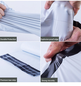 Bolsas de Polietileno para Ropa, Calcetines, Zapatos y Pieles, para Embalaje y Envío Postal en E-Commerce con Impresión de Logo Personalizado - Product Image 2