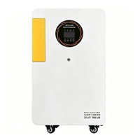 Système de stockage d'énergie mobile tout-en-un pour la maison, 3600W, 7680Wh, 300Ah, batterie au lithium LiFePO4, générateur solaire, centrale électrique, UE