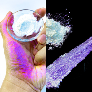 Poudre de pigment époxy de qualité cosmétique, pigment caméléon, poudre à changement de couleur pour leurres de pêche personnalisés en résine époxy - Product Image 1