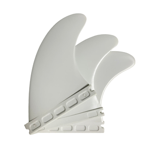 Bán Sỉ Vây Nylon Cho Ván Lướt Sóng Phụ Kiện Lướt Sóng Vây Nhựa Gia Cố Sợi Thủy Tinh Màu Trắng - Product Image 2