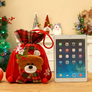 Noel elma hediye keseleri noel arifesi hediye torbalar barış Apple ambalaj kutuları şeker çanta ve dekoratif aksesuarları toptan - Product Image 5