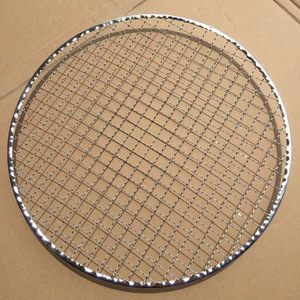 Grilles de cuisson rondes jetables <span class=keywords><strong>en</strong></span> fil métallique, grille de rôtissage <span class=keywords><strong>en</strong></span> fer, <span class=keywords><strong>barbecue</strong></span>, four, grill, 25CM/28CM/33CM, style coré<span class=keywords><strong>en</strong></span> BBQ - Product Image 2