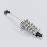 Accessoires pour lignes électriques Outils pour lignes aériennes Câble ABC Pince de tension en alliage d'aluminium isolé