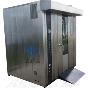 Four rotatif électrique/gaz/diesel XINJINGYAO avec circulation d'air chaud à 360° et convection à fort vent pour usage en boulangerie - Product Image 1