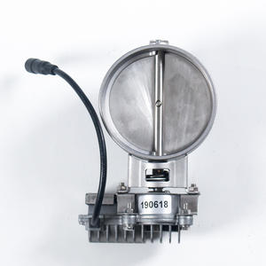 Sin 2,5 pulgadas SS304 escape válvula eléctrica recorte escape kit completo con nuevo control remoto - Product Image 2