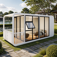 Maison conteneur extensible 20 pieds, Maison conteneur préfabriquée extensible 20 pieds, Conteneur portable