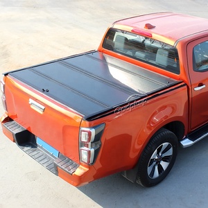 ฝาครอบรถกระบะอะลูมิเนียม <span class=keywords><strong>F150</strong></span>รถฟอร์ดแบบฝาพับ T6 T7/T8 Chevrolet Silverado Isuzu NP300-Hard - Product Image 2