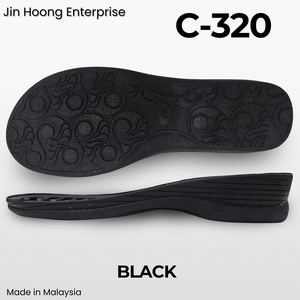 Semelles de chaussures pour femmes Zen en PVC, légères, antidérapantes, résistantes à l'eau, durables, conçues pour un usage quotidien, adhérence ferme, confortables - Product Image 3