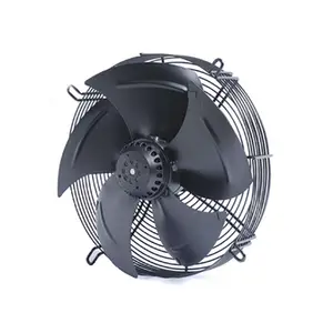 YWF4E 500 Black OEM Customized Motor Enclosure Axial Flow Fan Airflow Axial Fan AC 220V Cooler Axial Fan Industrial Carbon Steel