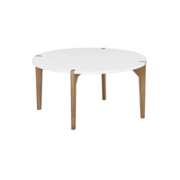 Table basse carrée en bois au Design moderne, meubles de Style rétro parfait
