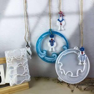 Moule en silicone pour résine fait main, style DIY, ornements décoratifs et outils pour gâteaux, pour la fabrication de résine, moule en plâtre - Product Image 4