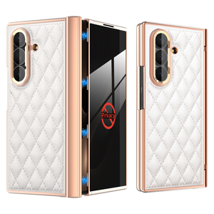 Funda Plegable para Galaxy Z Fold 6 7 8, Diseño de Lujo en Cuero Artificial, Múltiples Opciones de Color - Product Image 2