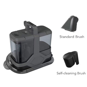 Nettoyeur vapeur portable 2100W 16Kpa avec double réservoir 2200ml-1200ml IPX4 pour le nettoyage des tissus, des tissus d'ameublement, des matelas et l'élimination des taches d'animaux - Product Image 4
