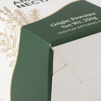 Boîtes d'emballage personnalisées en papier kraft recyclable et écologique, de luxe, petites, colorées, pour produits de maquillage, de soins du visage, de parfums, vente en gros