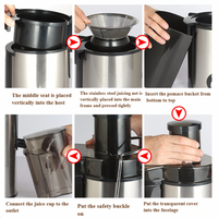 Automatische Mechanische Fruit Centrifugaal Sap Maker Smoothie Huishoudelijke Apparaten Blender Juicer Machine Extracteur De Jus