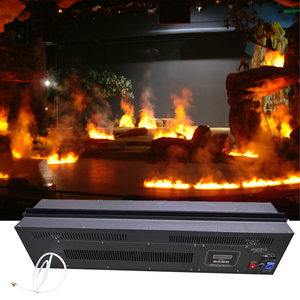 Topflashstar 1000W giả ngọn lửa lửa máy ánh sáng 24 <span class=keywords><strong>LED</strong></span> RGB 3in1 <span class=keywords><strong>DMX</strong></span> điều khiển nhân tạo lửa đèn mô phỏng ngọn lửa hiệu ứng - Product Image 2