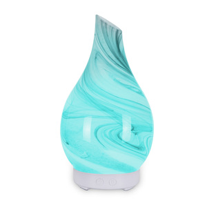 Modern Marble Aroma Diffuser 100Ml Led Light <b>Humidifier</b> For Home And Office USB Powered - Product Image 3