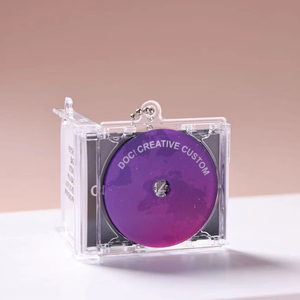 <span class=keywords><strong>Photo</strong></span> numérique personnalisée Acrylique Mini DVD <span class=keywords><strong>Album</strong></span> Porte-clés avec Design tendance de la mode pour les cadeaux promotionnels - Product Image 3