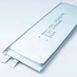 1450mAh 3.0V 기본 리튬 이산화망간 배터리 소프트 포장 지능형 산업 사용 파우치 배터리