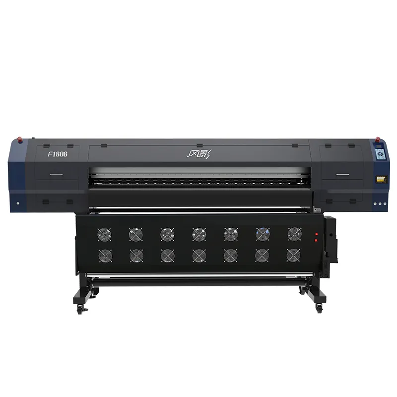Stormjet F1808 High Speed 4 colour Inkjet Printer low Price Digital Canvas Vinyl Banner Eco Solvent Printer