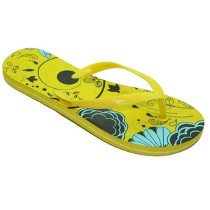 Scarpetta da spiaggia impermeabile Anti-scivolosa leggera da ragazza in gomma PE Flip-Flop per la primavera e l'estate Design traspirante - Product Image 1