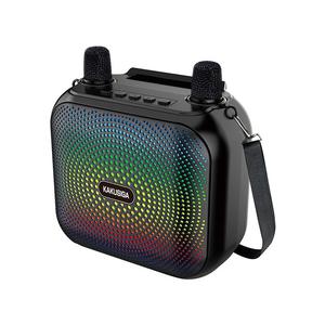 Kakusiga Portable <b>Bluetooth</b> <b>Speaker</b> <b>With</b> 2 Microphones RGB <b>Lights</b> Karaoke Party Use - Product Image 1