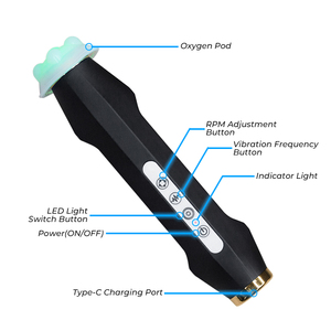 Nuevo Diseño de Bolígrafo Facial de Oxígeno y CO2 para Reafirmar la Piel y Eliminar Arrugas, para Uso en Salón - Product Image 4