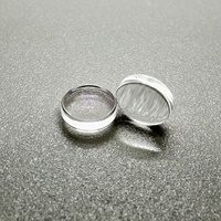 Lentille de collimateur Laser EFL 6.65mm lentille asphérique revêtement AR 8.9mm