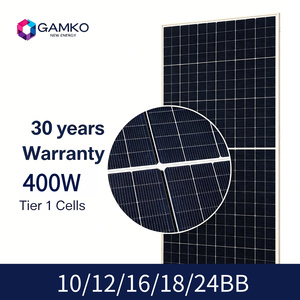 Module solaire monocristallin 400W, panneau photovoltaïque pour système d'énergie solaire résidentiel et industriel 380W 390W - Product Image 1