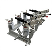 Sectionneur LIQIANG 12kV 630A 3 pôles haute tension PB3-10D/630A, isolateur manuel pour appareillage de commutation