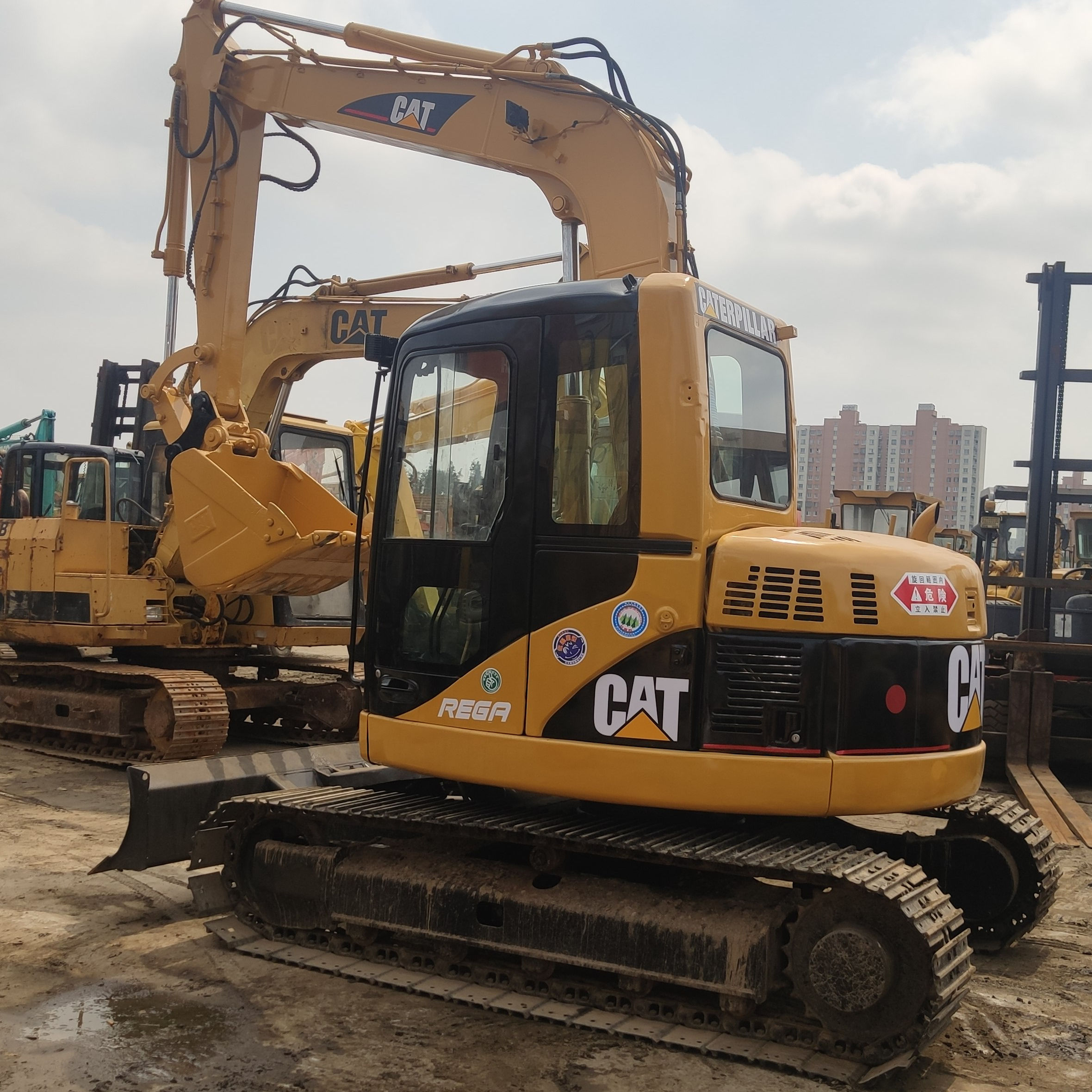Мини caterpillar 308c для экскаваторов 8 тонн/секундная стрелка-рука кошка 308 экскаватор 305,5 306