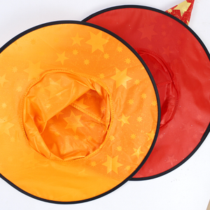 Nicro Factory, venta al por mayor, <span class=keywords><strong>sombrero</strong></span> <span class=keywords><strong>de</strong></span> <span class=keywords><strong>bruja</strong></span> Multicolor con estampado <span class=keywords><strong>de</strong></span> estrellas, accesorios para disfraces <span class=keywords><strong>de</strong></span> Halloween, sombreros <span class=keywords><strong>de</strong></span> fiesta - Product Image 6