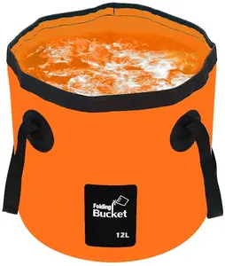 可折叠桶可折叠水容器便携式轻便桶野营旅行钓鱼园艺洗车徒步旅行