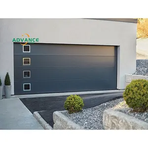 Residential Electric Automatic Sectional Overhead Sectional Door for House