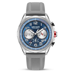 2025 nuevo reloj cronógrafo deportivo multifuncional para hombre, elegante reloj de pulsera de cuarzo informal - Product Image 1