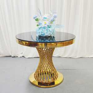 Design moderne <span class=keywords><strong>de</strong></span> haute qualité SMOOTHSilver <span class=keywords><strong>Table</strong></span> à gâteau en acier inoxydable <span class=keywords><strong>Table</strong></span> <span class=keywords><strong>de</strong></span> mariage pour salle à manger pour hôtels - Product Image 3