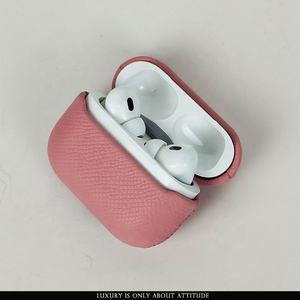 Nouvel arrivage <span class=keywords><strong>Housse</strong></span> en cuir véritable <span class=keywords><strong>Togo</strong></span> pour Airpods Pro 2 Étui pour écouteurs en cuir - Product Image 3
