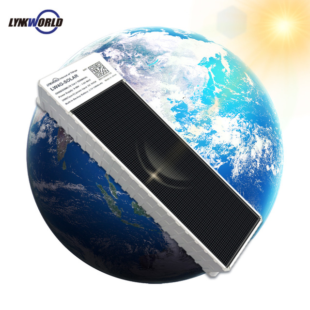 LYNKWORLD LW4G-SOLAR-11 GPS GLONASS Smart Global Tracker LTE/GSM Waterproof Design FOTA Supported PC/IOS/Android App Support 1