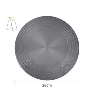 Placa de Cocción de Acero Inoxidable T172 de 24 cm de Diámetro, Difusor de Calor para Inducción, Venta al Por Mayor - Product Image 2