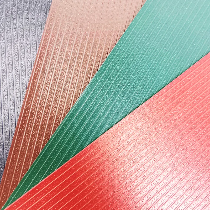 Herstellung Verkauf direkt PVC-beschichtetes Papier für Verpackungs box Fabrik Großhandel
