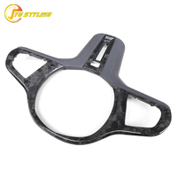 Pour BMW G80 G82 G83 G81, garniture de volant en fibre de carbone forgée, couvercle central intérieur de remplacement pour M2 M3 M4, amélioration de la voiture
