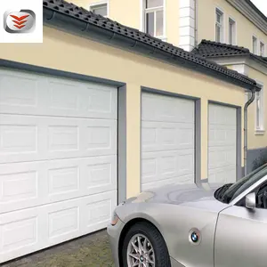 Afstandsbediening elektrische overhead automatische aluminium gate garagedeur