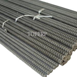 Barres d'armature en fibre de verre époxy FRP de haute qualité pour la construction avec services de pliage et de découpe, haute résistance, résistantes à la corrosion - Product Image 4