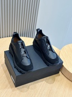 Chaussures décontractées pour hommes, en cuir de vachette, sans lacets, à semelle épaisse antidérapante, couleur unie, avec fonction rehausseur de taille