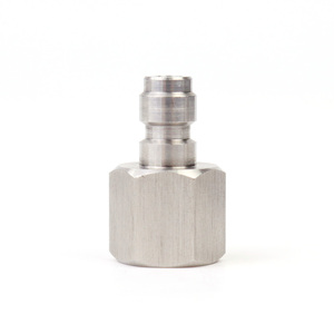 Paintball PCP Foster <strong>Quick</strong> Disconnect Fill Nipple 8MM <strong>Quick</strong> <strong>Coupler</strong> Plug Female Thread 1/8NPT&amp;1/8BSP&amp;M10*1 - Product Image 1