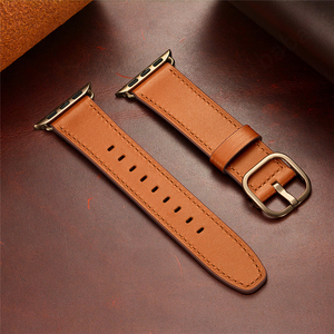 Correa de reloj de cuero genuino HUANLONG para Apple Watch Ultra 10 9 8 Correa Vintage ajustable reemplazable Ultra 2 Correa de cuero para reloj - Product Image 6