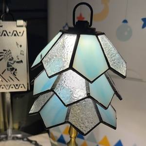 <span class=keywords><strong>Abat</strong></span>-<span class=keywords><strong>jour</strong></span> en verre Tiffany compatible Goal Zero, camping en plein air, style japonais vintage, lanterne en verre teinté, <span class=keywords><strong>abat</strong></span>-<span class=keywords><strong>jour</strong></span> GZ - Product Image 4