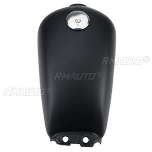 Tanque de Combustible para Motocicleta de 9L/2.4Gal, Tanque de Gasolina de Acero Inoxidable Estilo Cafe Racer para Suzuki GN125 GN250 - Product Image 4